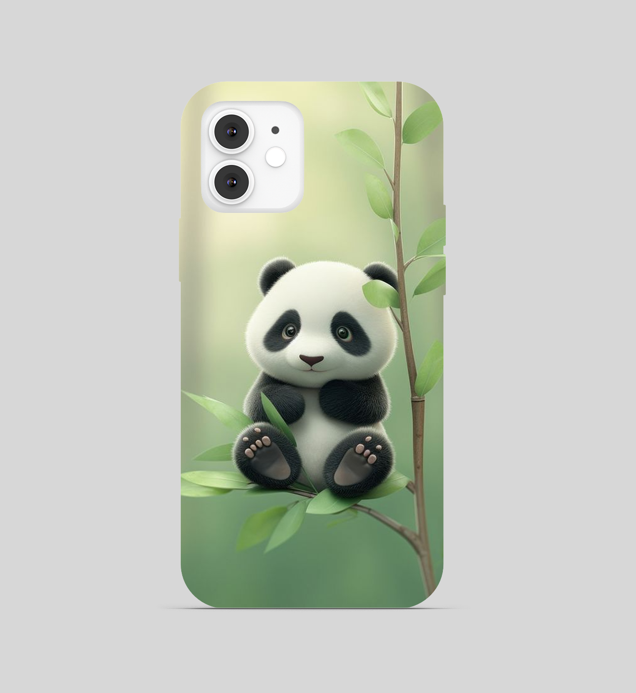 Cute Panda Theme Phone Cover