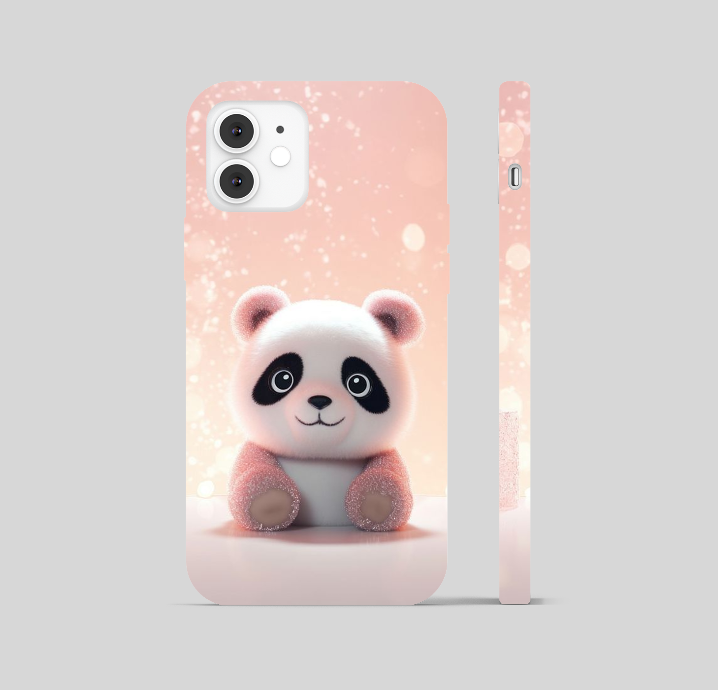 Cute Panda Theme Phone Cover