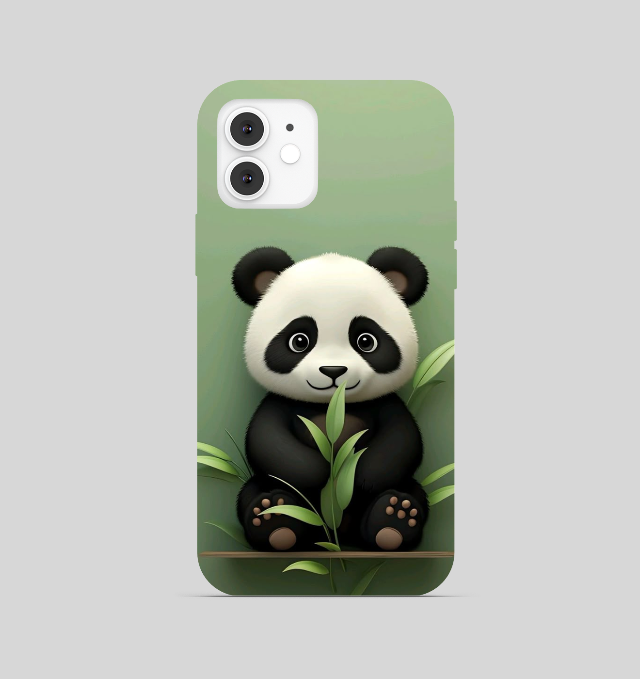 Cute Panda Theme Phone Cover