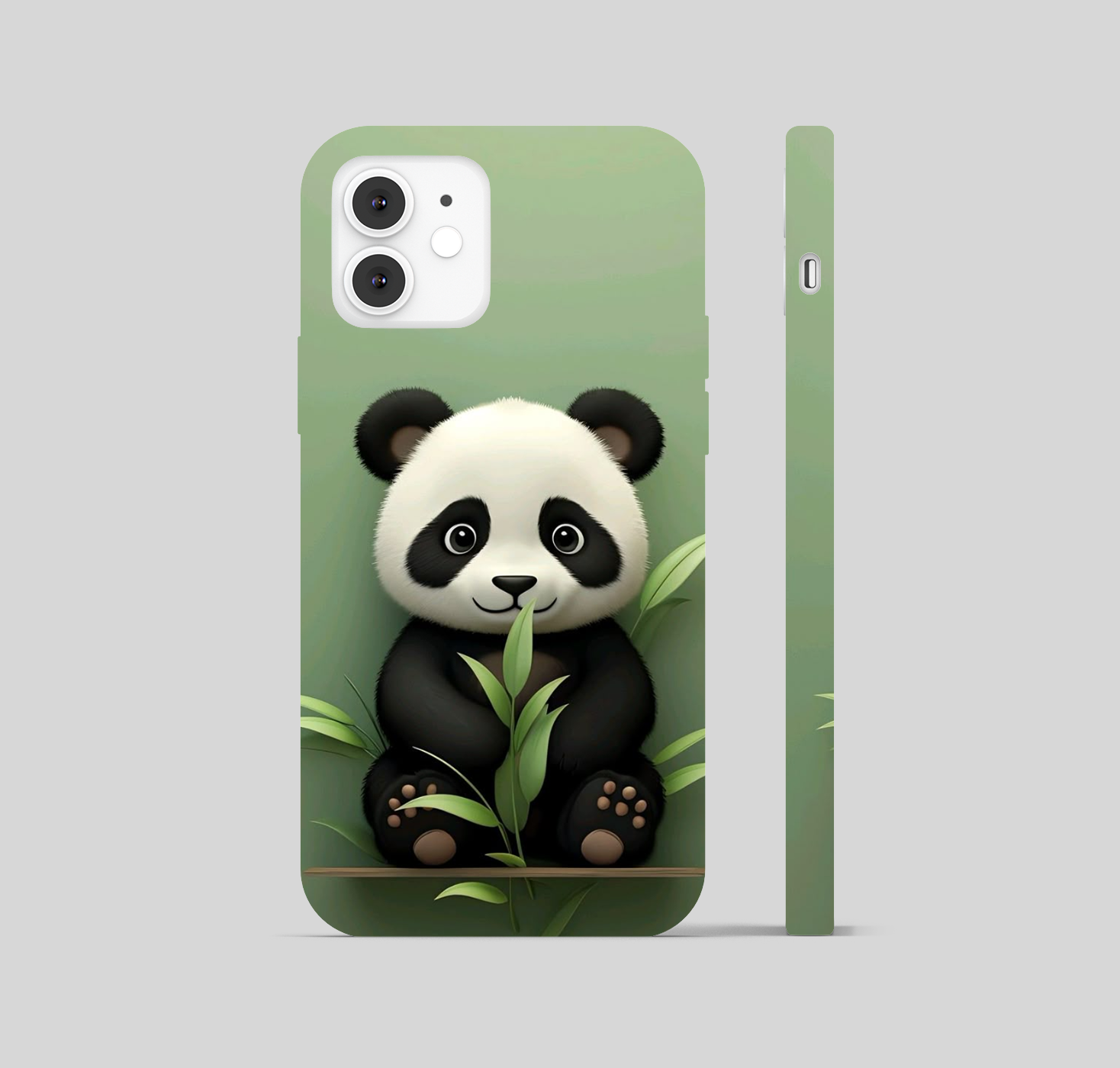 Cute Panda Theme Phone Cover