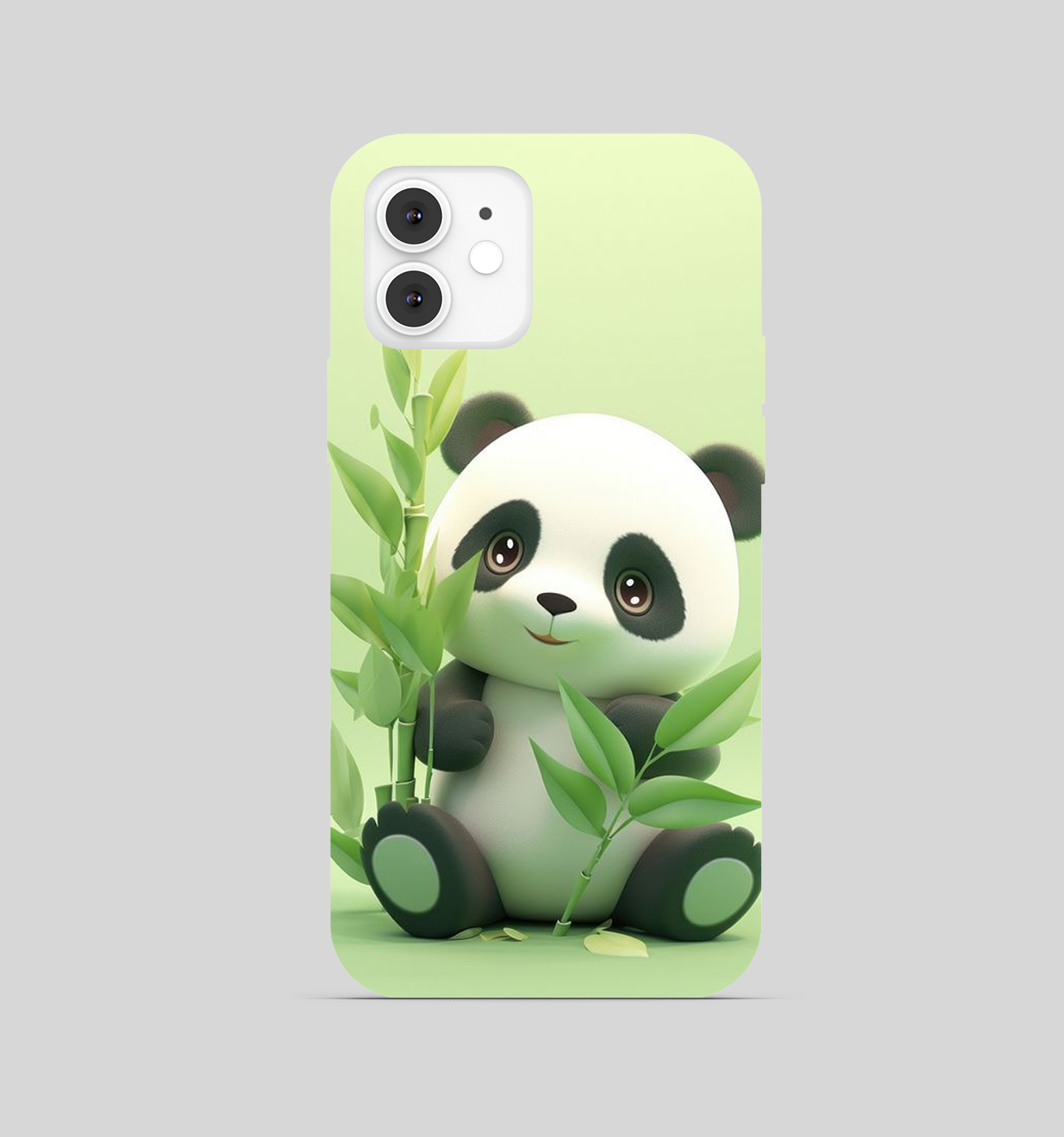 Cute Panda Theme Phone Cover
