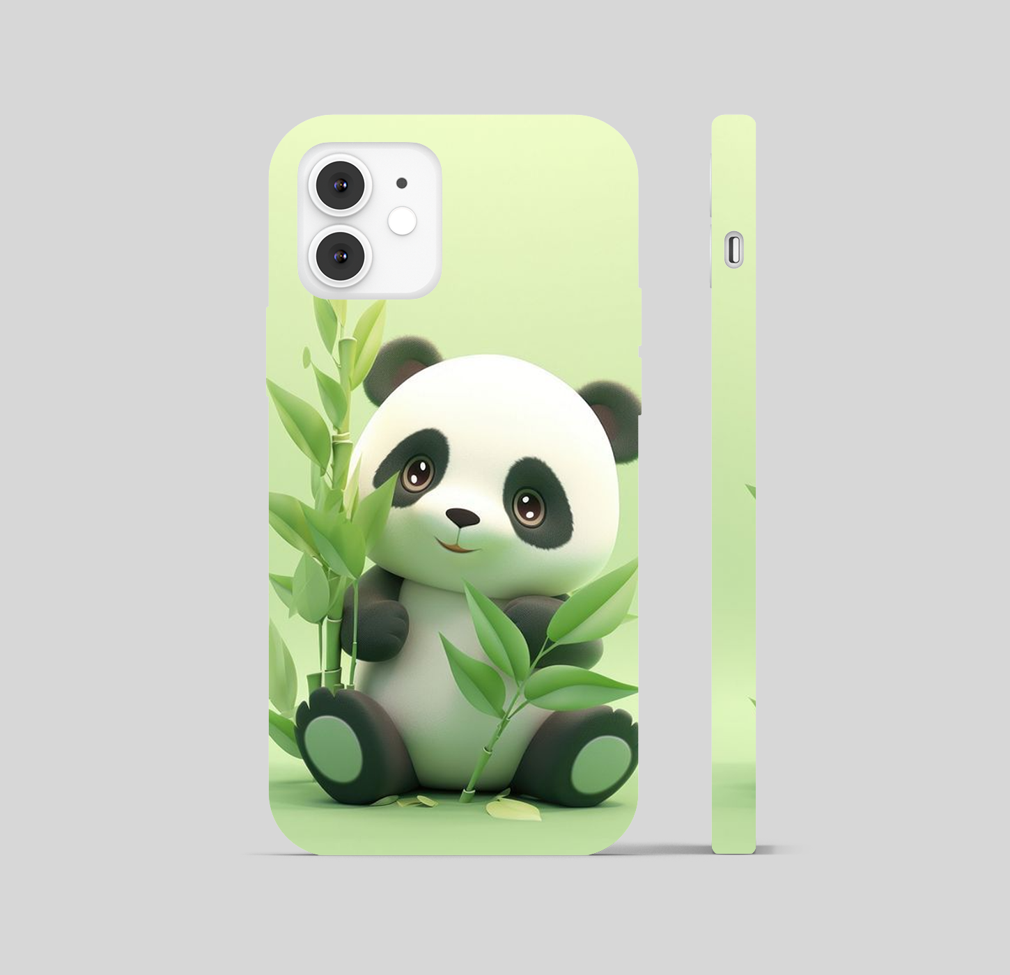 Cute Panda Theme Phone Cover