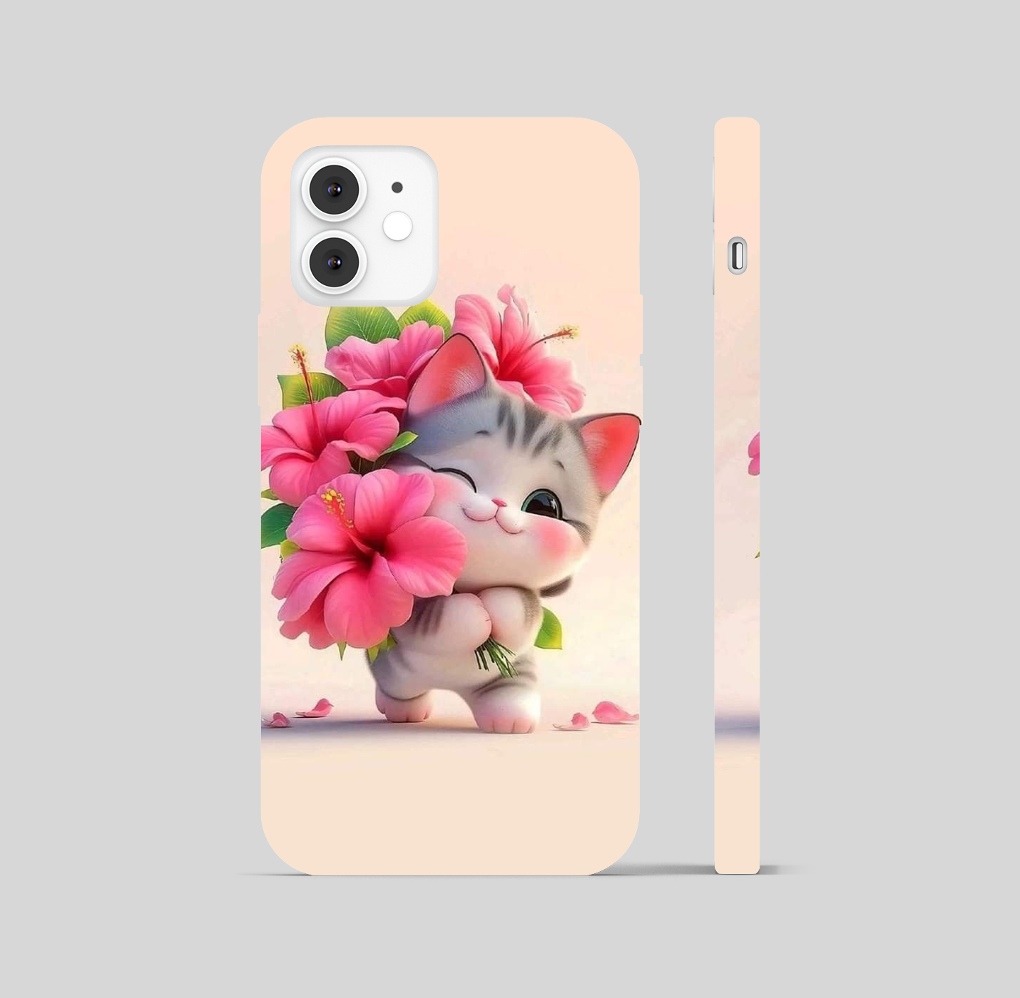 Cute Cat Theme Phone Cover