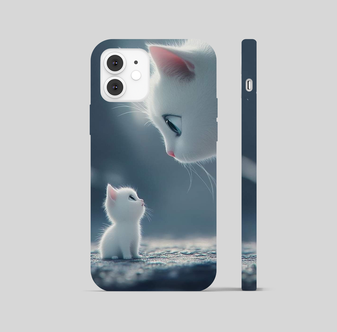 Cute Cat Theme Phone Cover