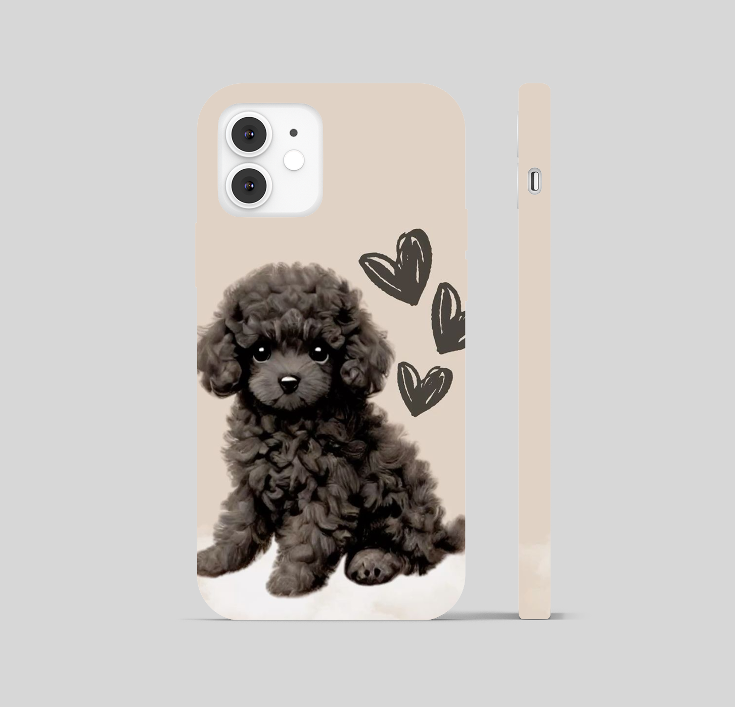 Cute Dog Theme Phone Cover