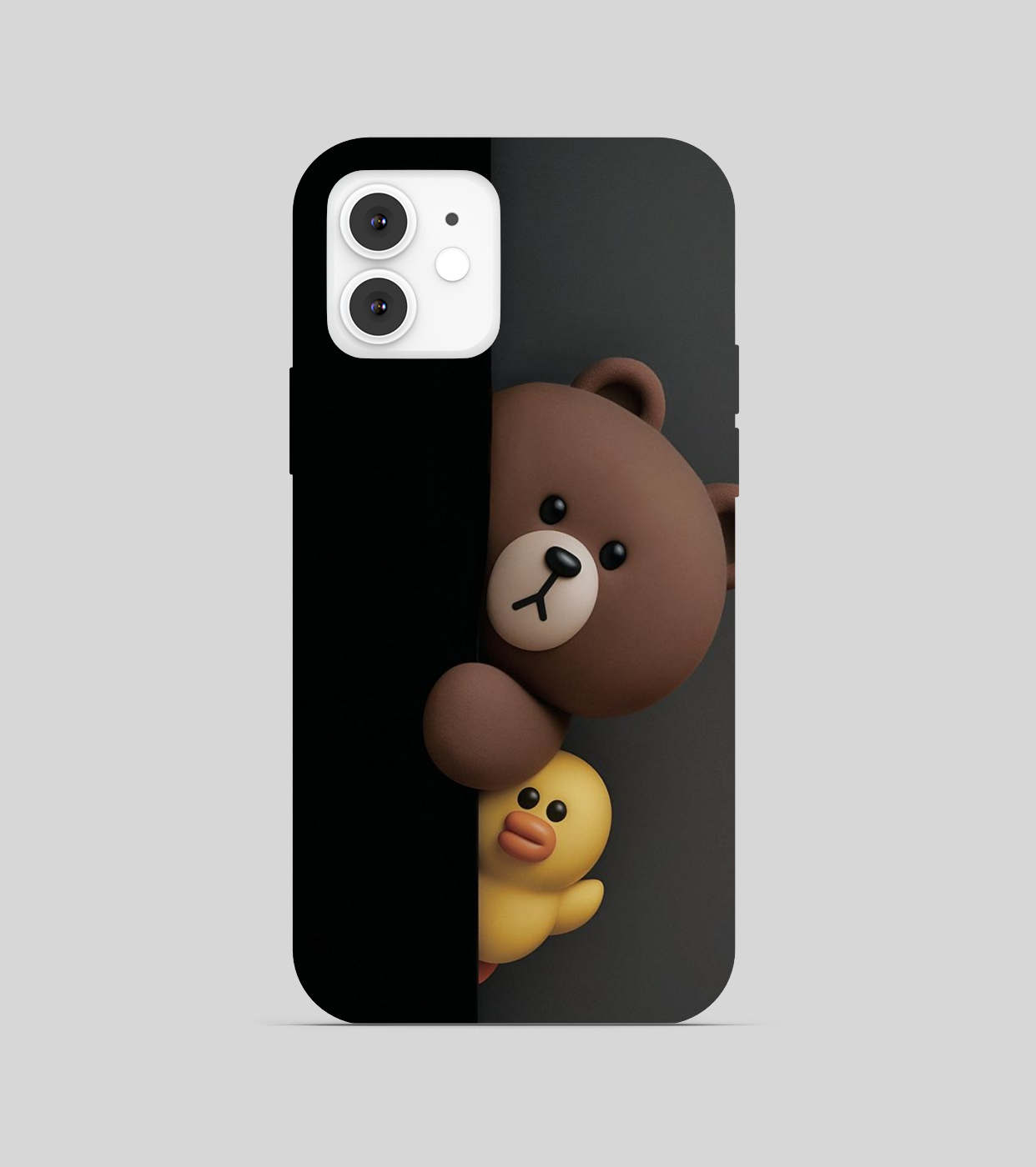 Cute Teddy Theme Phone Cover