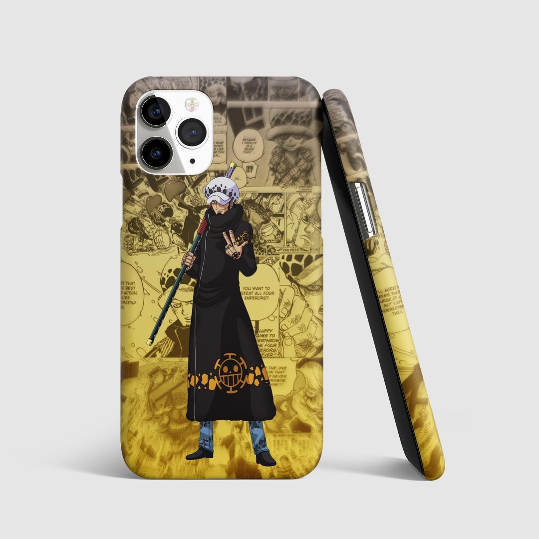 Trafalgar D Water Law Manga Phone Cover