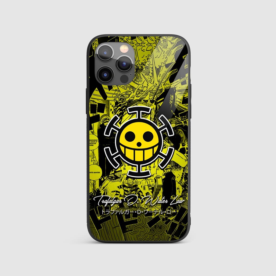 Trafalgar Symbol Silicone Armored phone Case