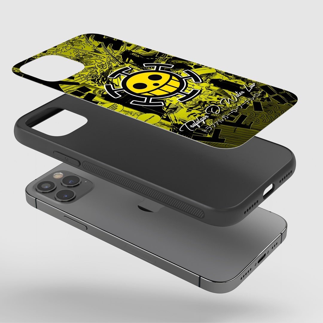 Trafalgar Symbol Silicone Armored phone Case