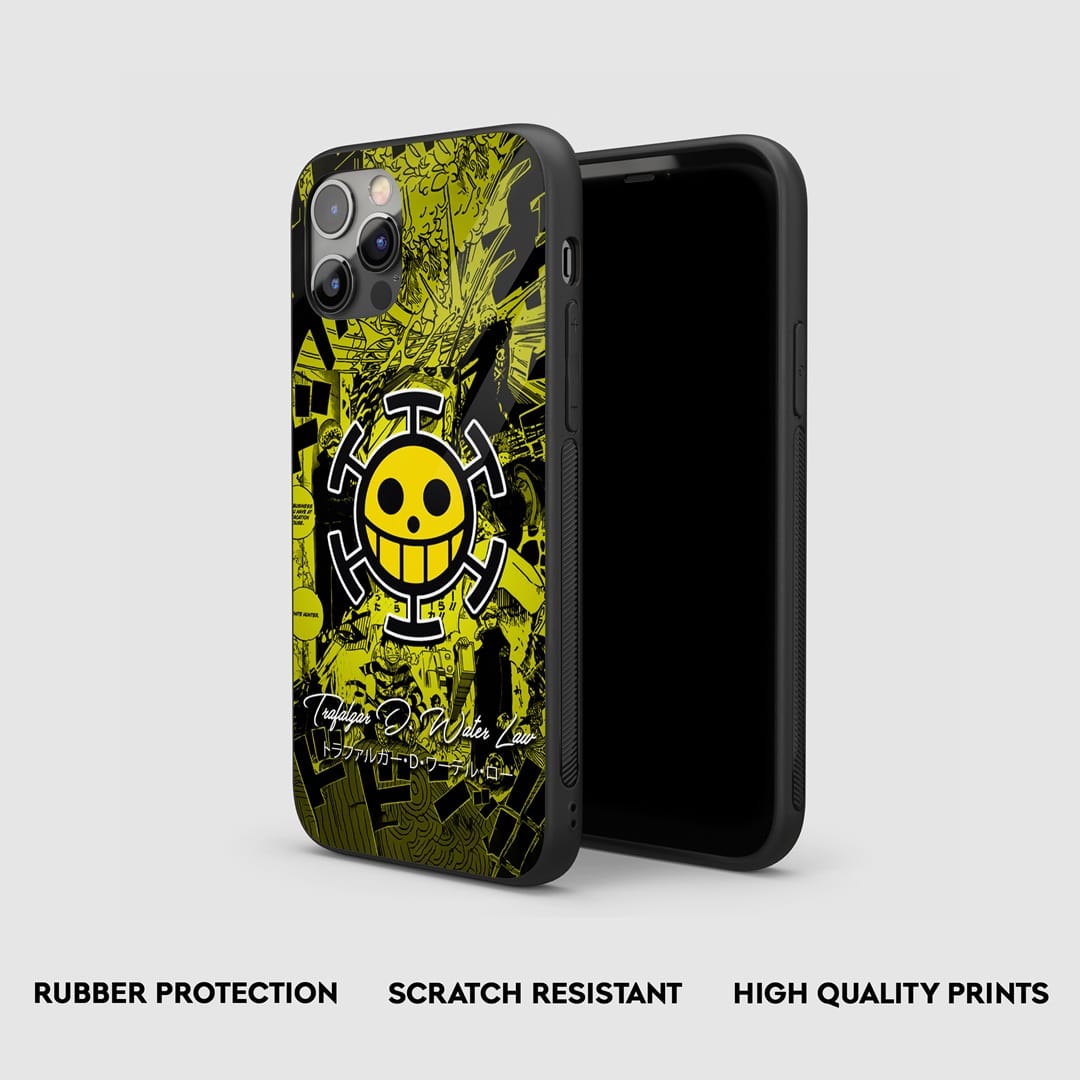 Trafalgar Symbol Silicone Armored phone Case