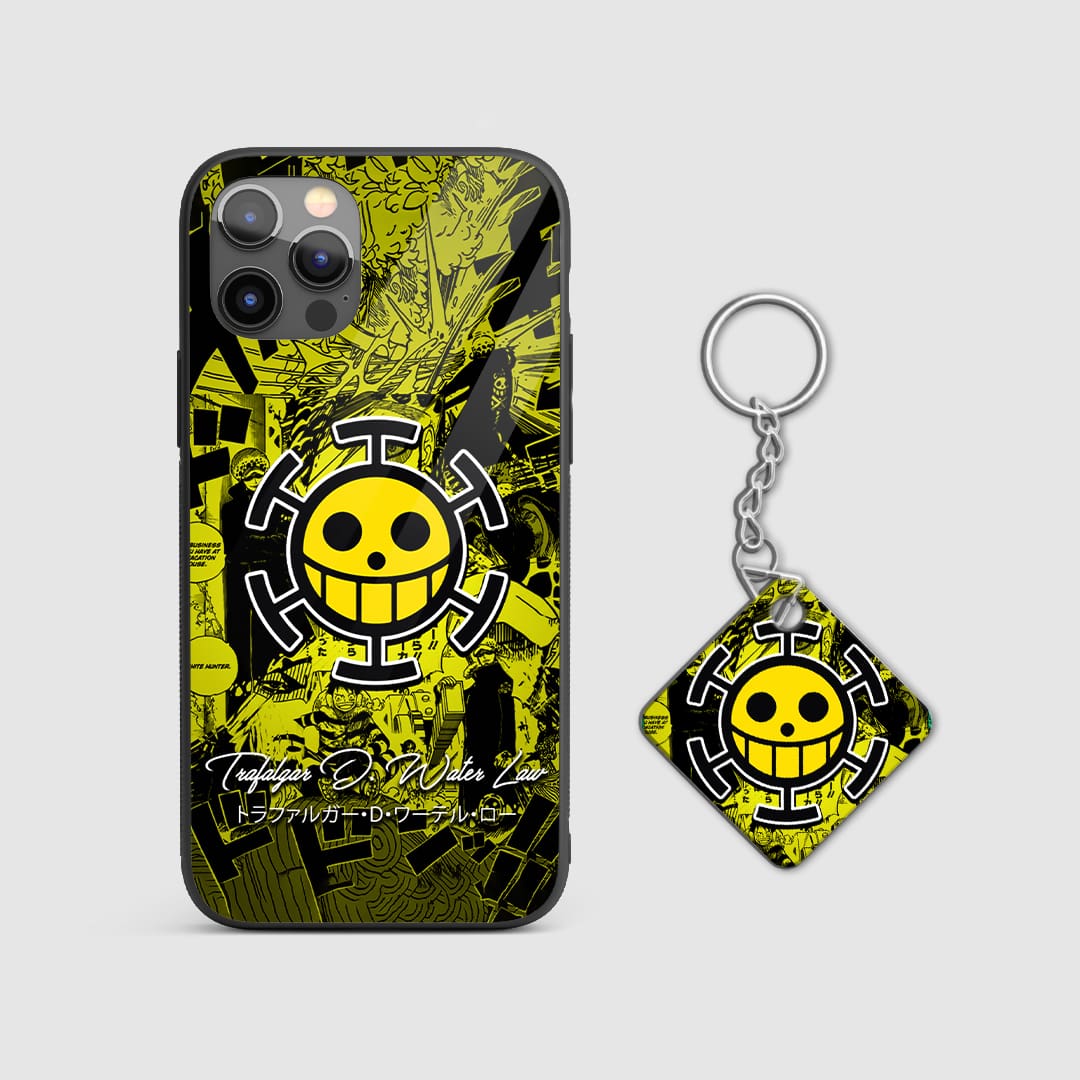 Trafalgar Symbol Silicone Armored phone Case