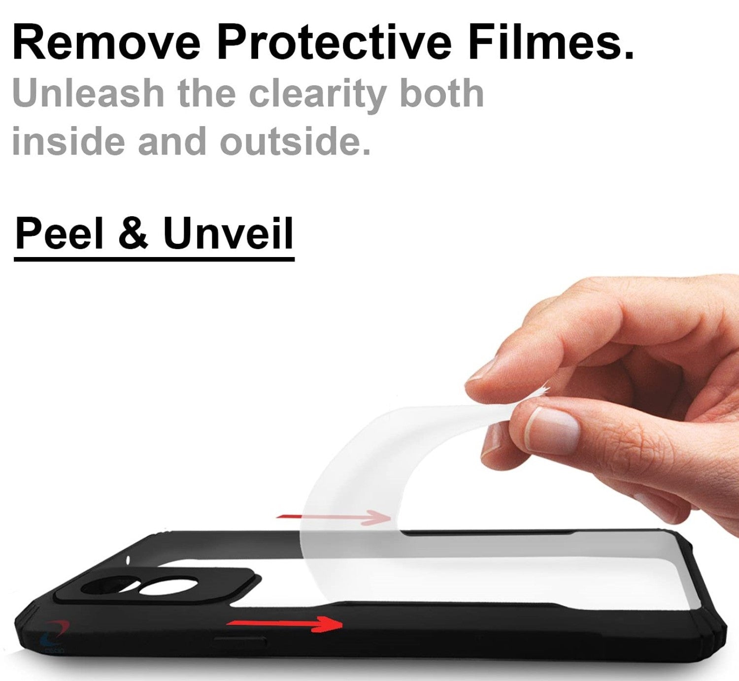 Premium Transparent Hard Back Soft Flexible TPU Bumper Scratch Resistant Shockproof Protection iPhone Back Cover