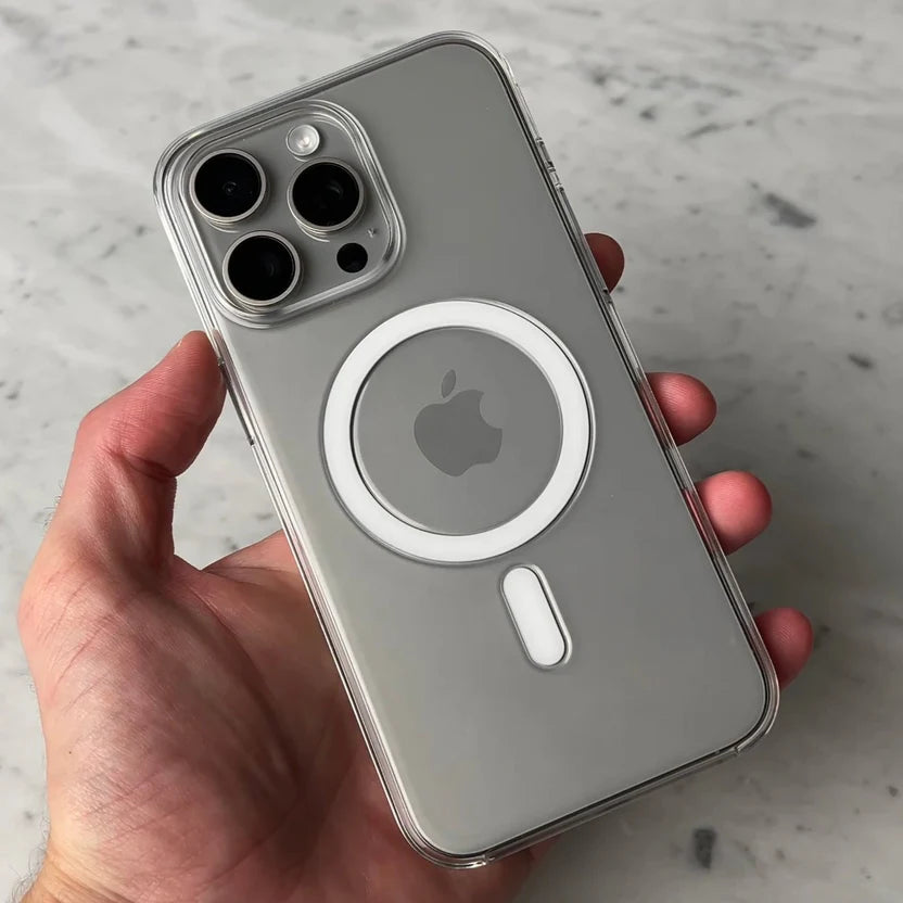 Premium Crystal Clear iPhone Case | Anti-Yellow, Sleek, and Durable