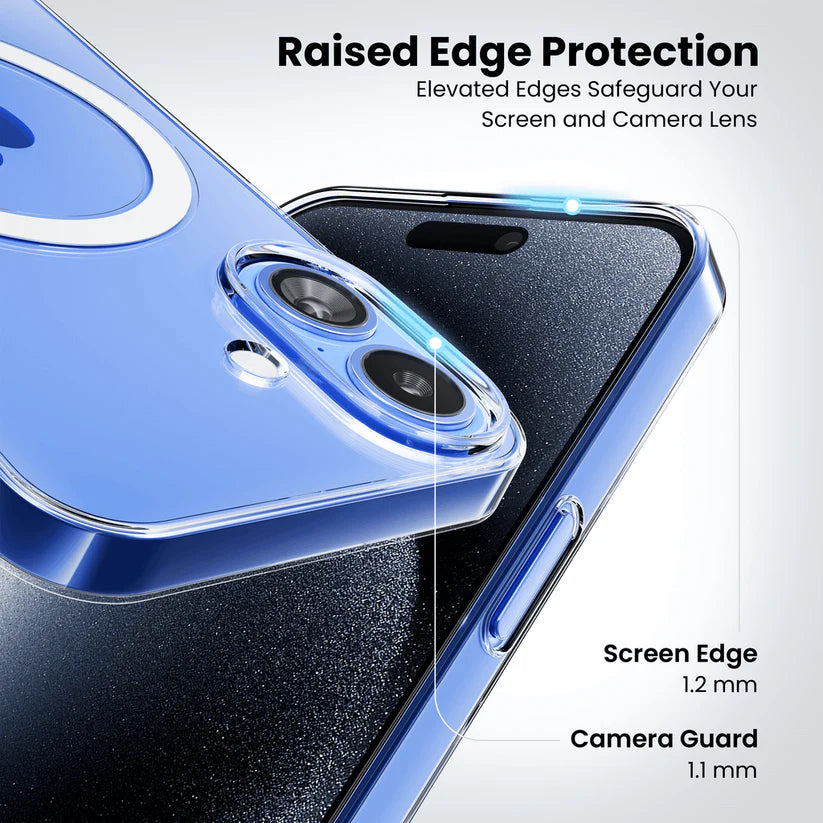 Premium Crystal Clear iPhone Case | Anti-Yellow, Sleek, and Durable