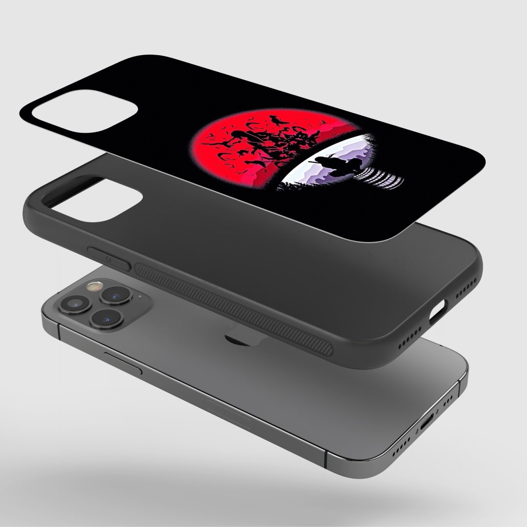 Uchiha Clan Silicone Armored Phone Case