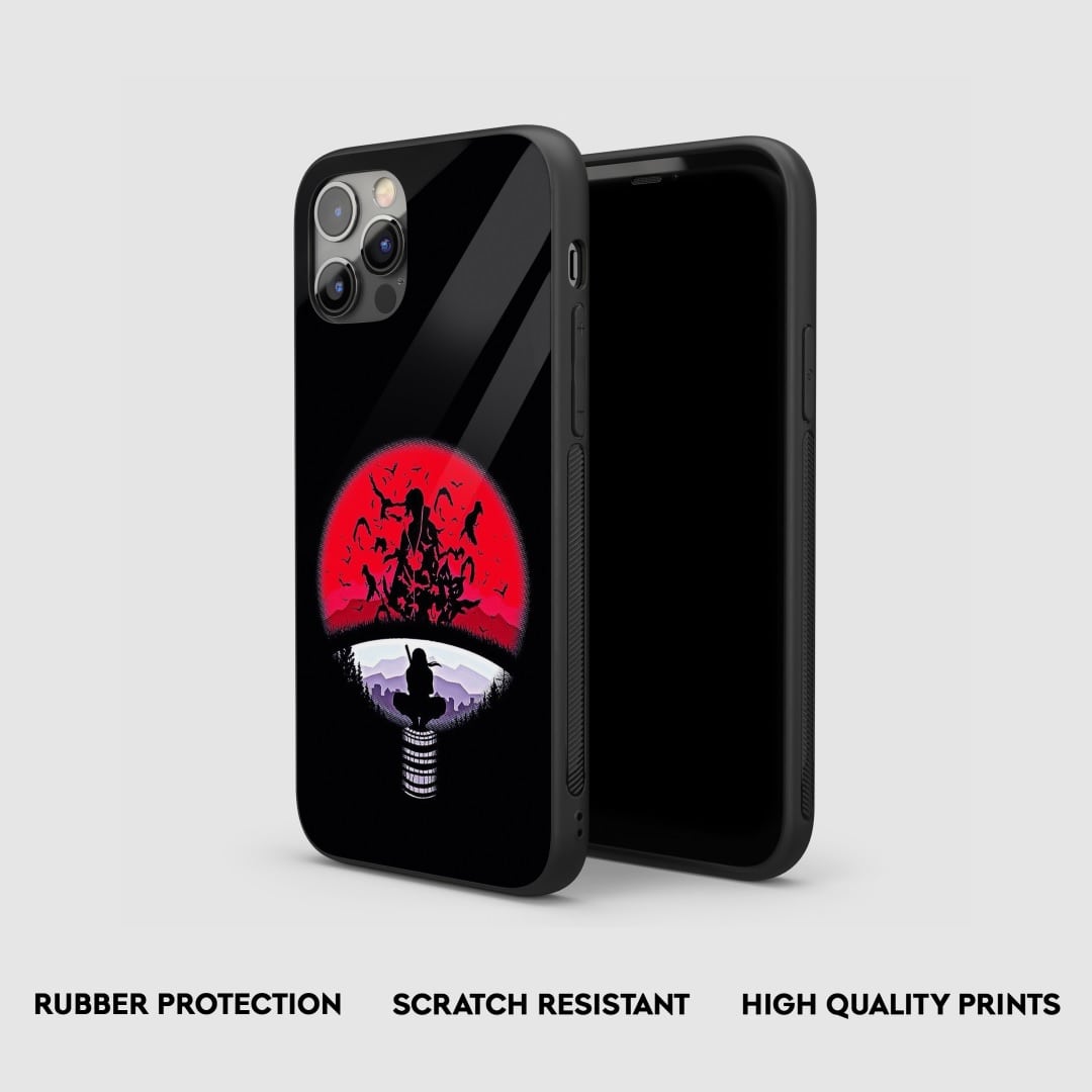 Uchiha Clan Silicone Armored Phone Case