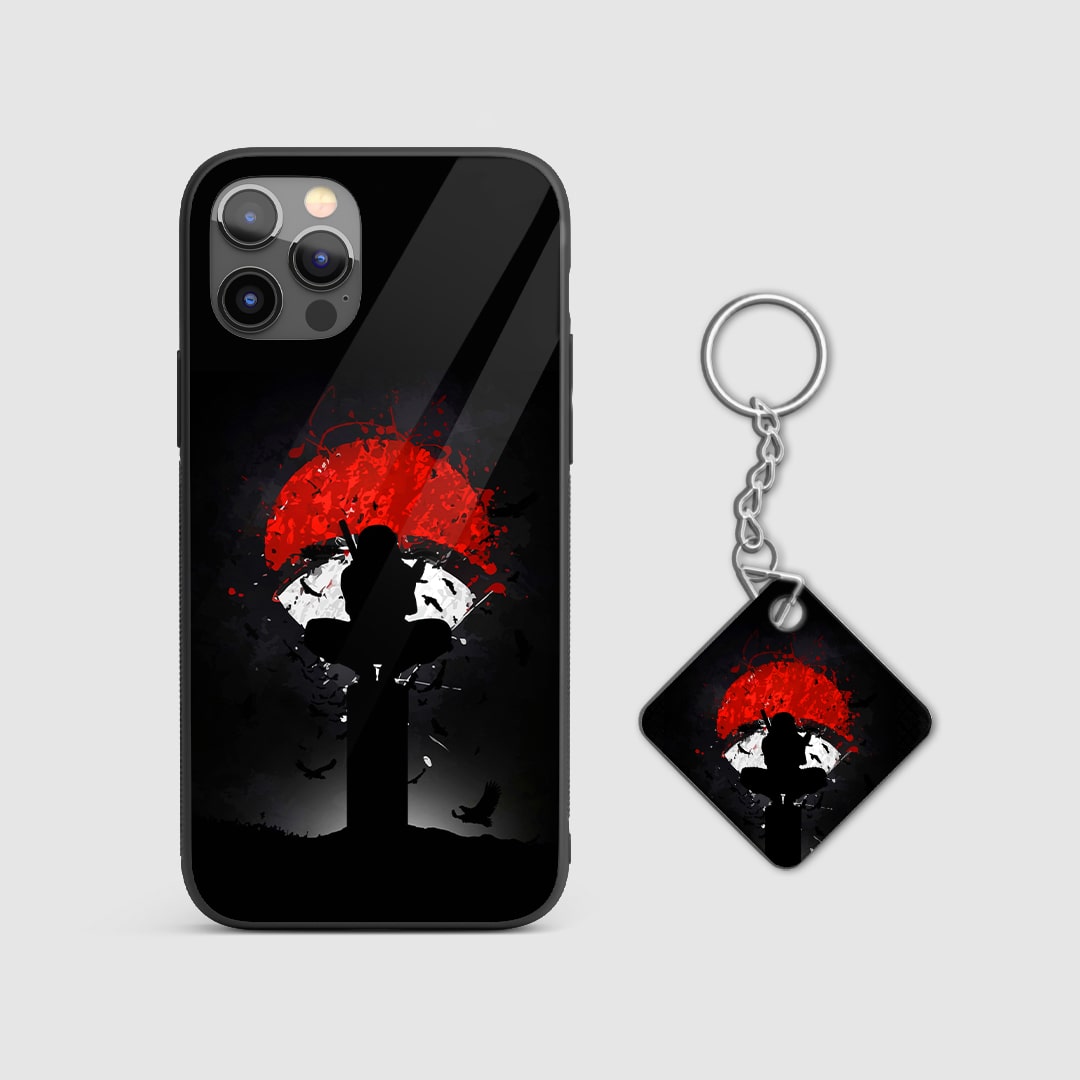 Uchiha Clan Symbol Silicone Armored Phone Case