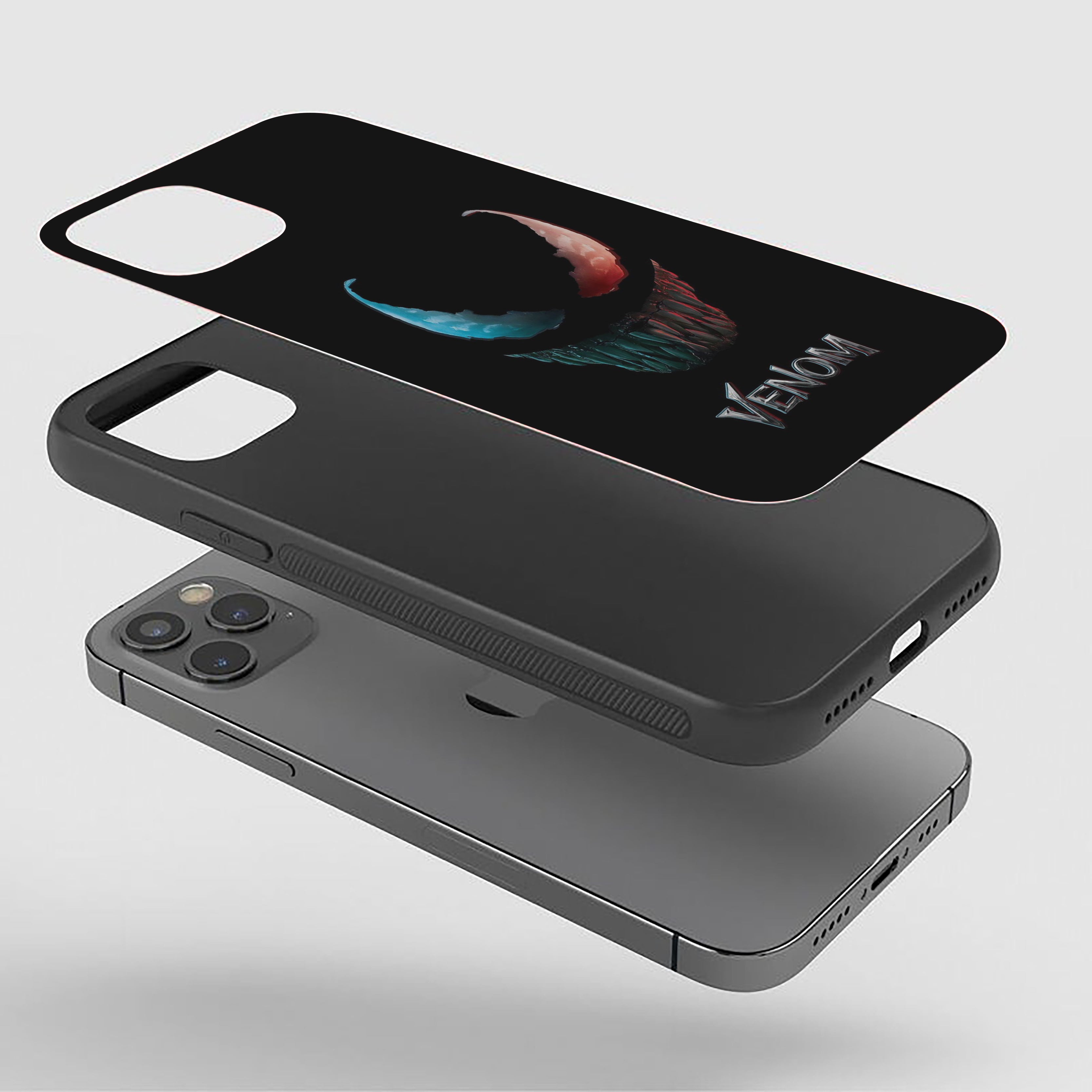 Venom Toxic Grin Silicone Armored Phone Case
