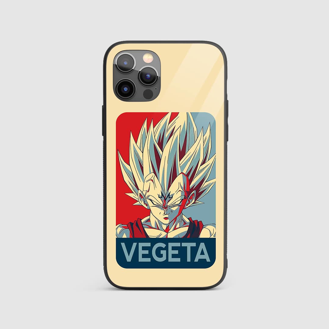 Vegeta Graphic Silicone Armored Phone Case