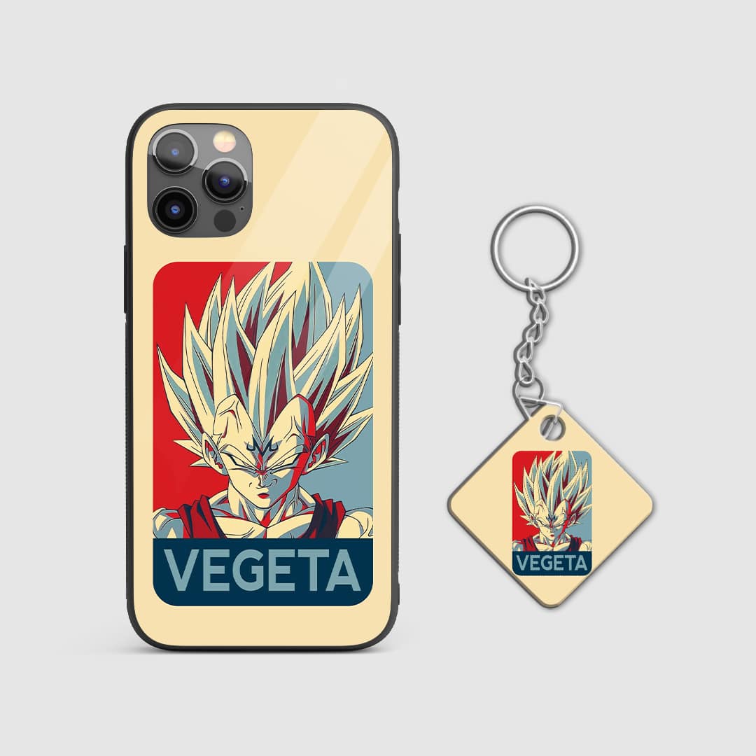 Vegeta Graphic Silicone Armored Phone Case