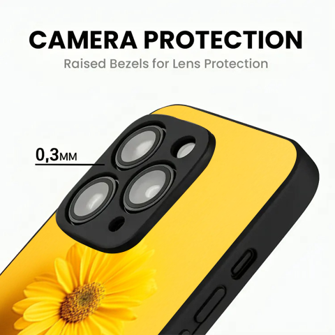 Yellow Gerbera Daisy Flower Phone Cover