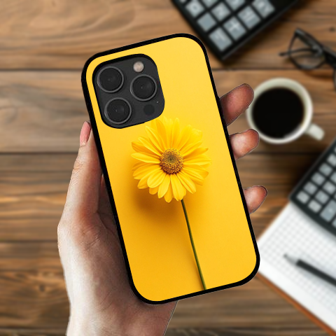 Yellow Gerbera Daisy Flower Phone Cover