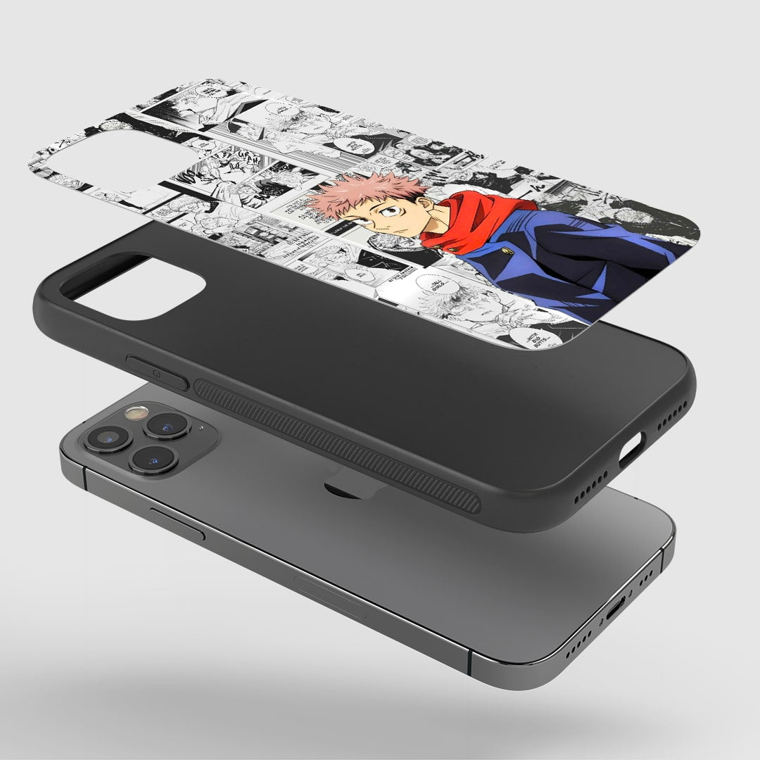 Yuji Itadori Manga Silicone Armored Phone Case