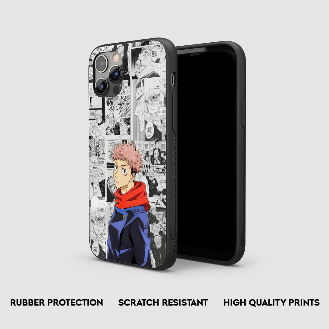 Yuji Itadori Manga Silicone Armored Phone Case