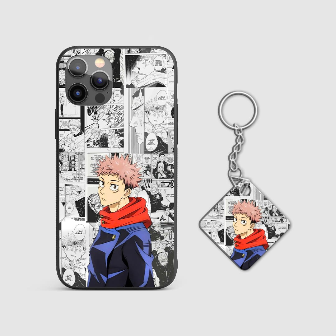 Yuji Itadori Manga Silicone Armored Phone Case