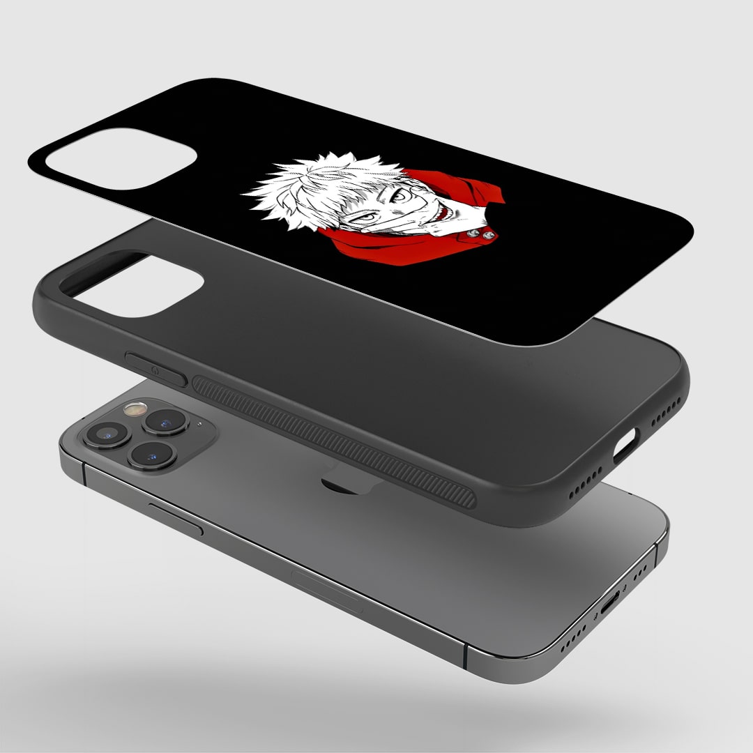 Yuji Itadori Minimalist Silicone Armored Phone Case