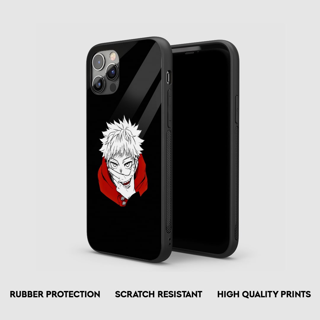 Yuji Itadori Minimalist Silicone Armored Phone Case