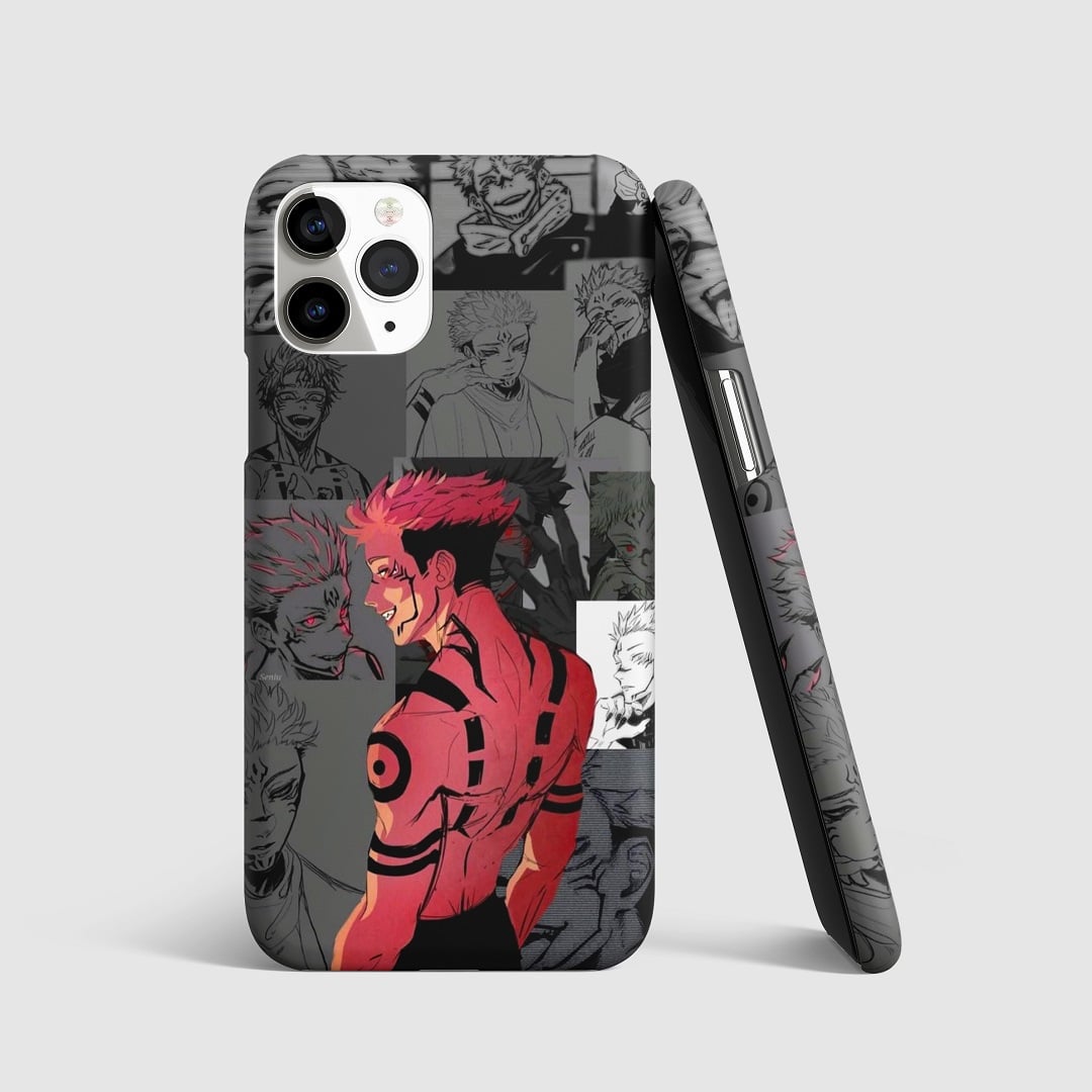 Yuji Itadori Red Black Phone Cover