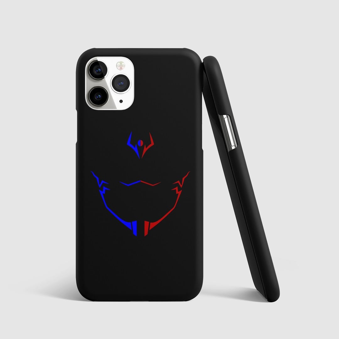 Yuji Itadori Red Blue Minimalist Phone Cover