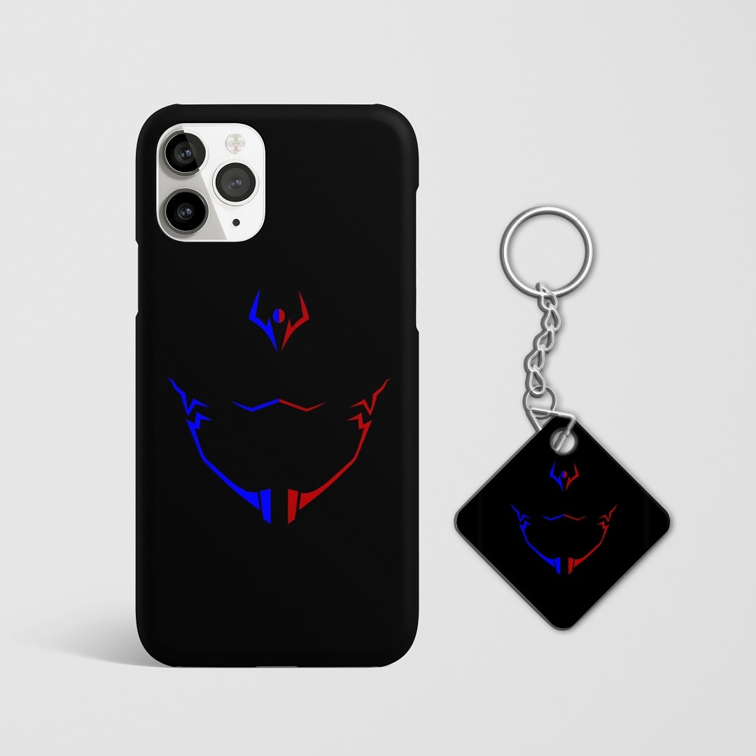 Yuji Itadori Red Blue Minimalist Phone Cover