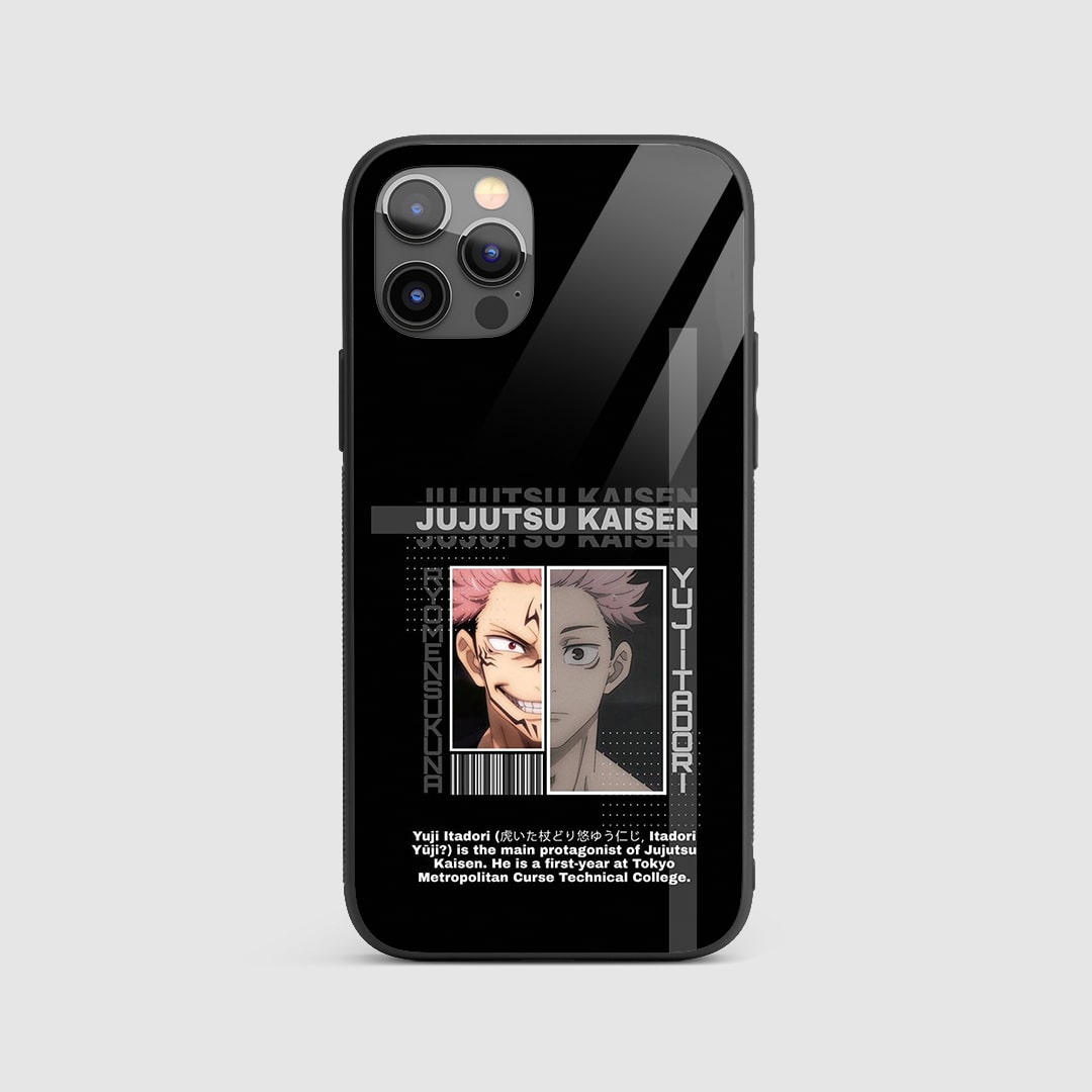 Yuji Itadori Synopsis Silicone Armored Phone Case