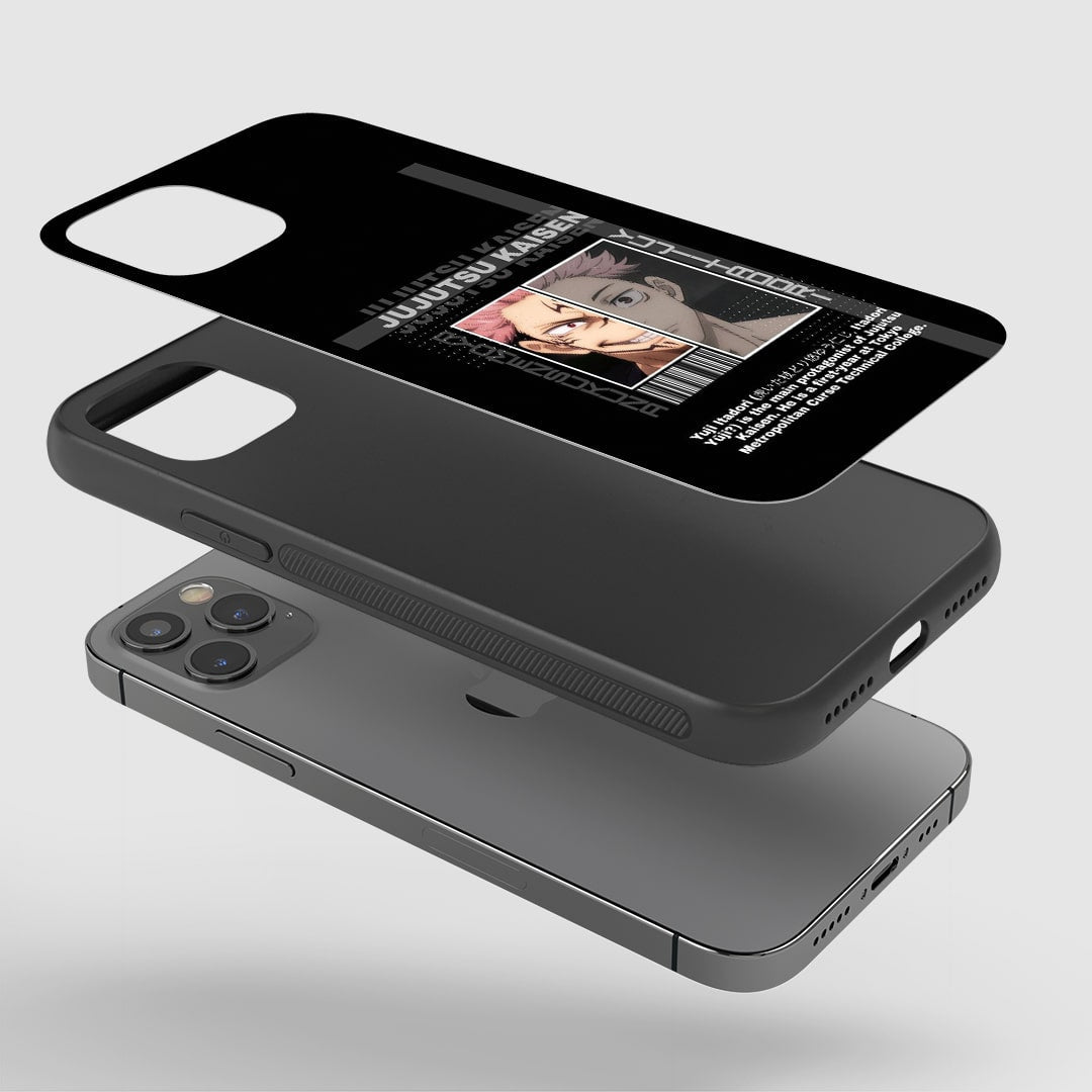 Yuji Itadori Synopsis Silicone Armored Phone Case