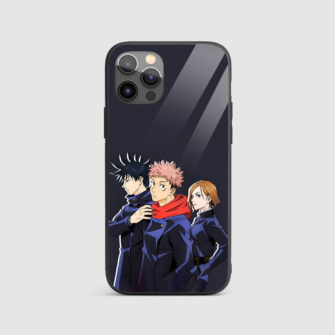 Yuji Itadori Team Silicone Armored Phone Case