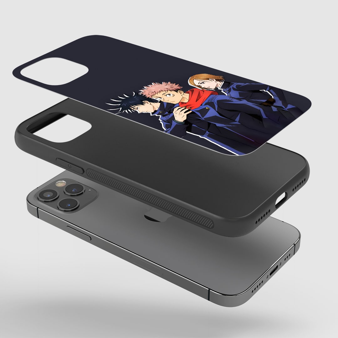 Yuji Itadori Team Silicone Armored Phone Case