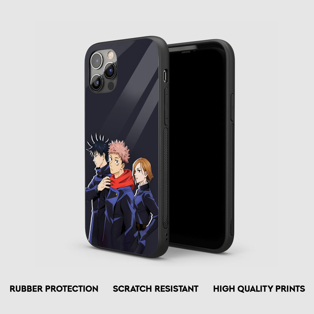 Yuji Itadori Team Silicone Armored Phone Case