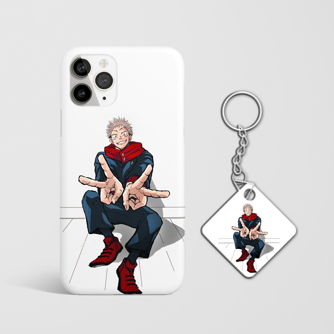 Yuji Itadori White Phone Cover