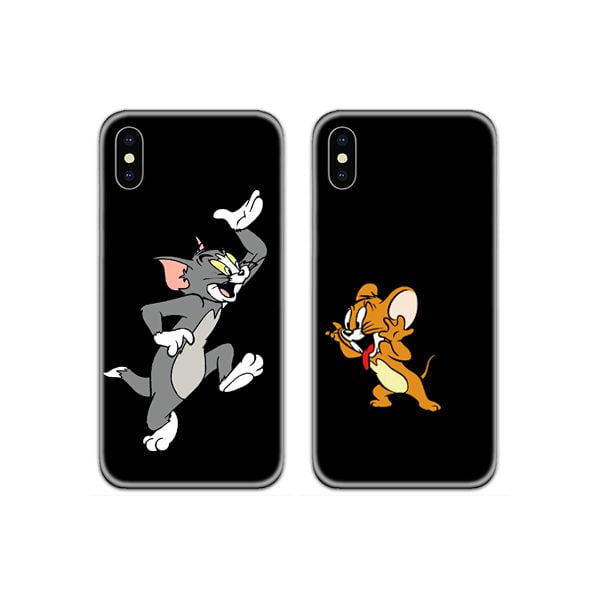 Tom and Jerry Couple Both Phone Cover
