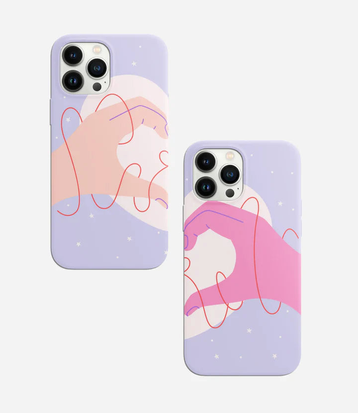 My Heart Belongs to You Couple Phone Cover