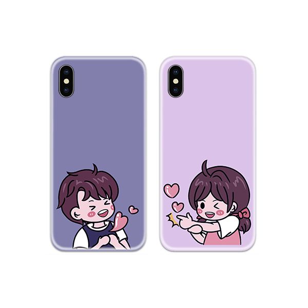 Firing Love Bullets Couple Both Phone Cover