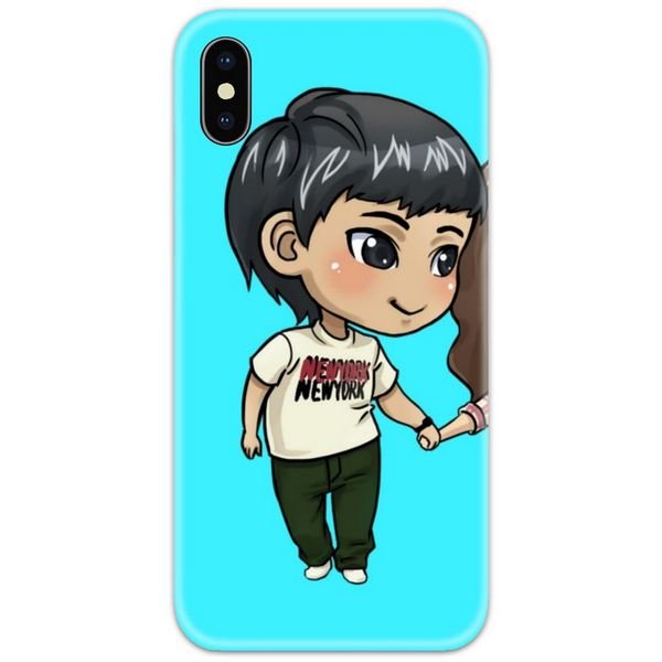 Awesome Cute Couple Both Phone Cover