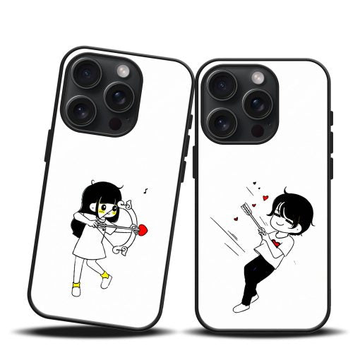 Love Shot Couple Phone Cover
