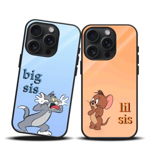 Sibling Rivals Couple Phone Cover