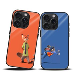 Furry Friends Couple Phone Cover