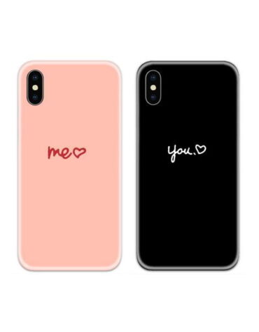 Just Me and You Couple Phone Cover