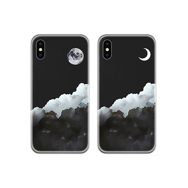 Sky Moon Couple Phone Cover