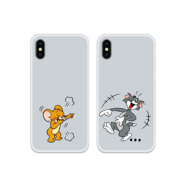 Tom and Jerry Laughing Couple Phone Cover